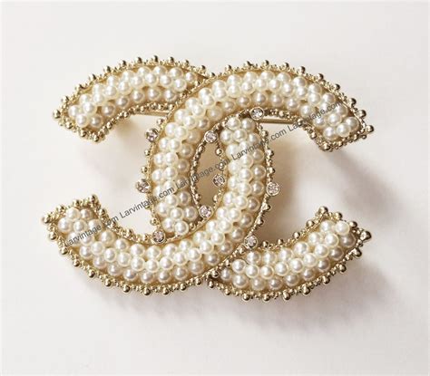 chanel crystal brooch replica|authentic chanel brooch.